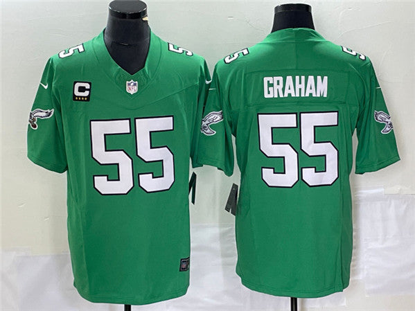 Brandon Graham Philadelphia Eagles green Vapor jersey