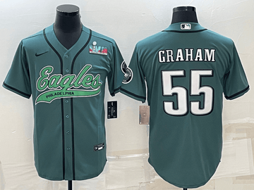 Brandon Graham Philadelphia Eagles green jersey