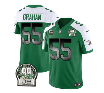 Brandon Graham Philadelphia Eagles green Vapor jersey
