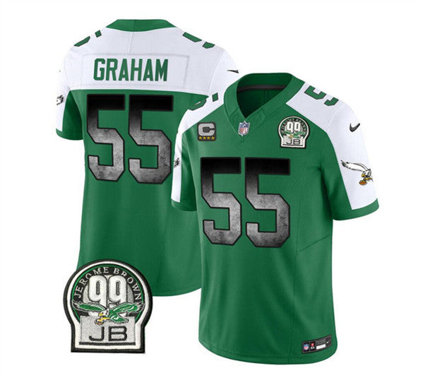 Brandon Graham Philadelphia Eagles green Vapor jersey