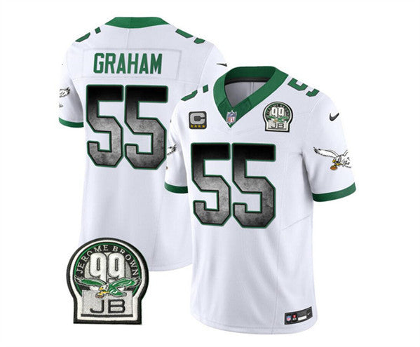 Brandon Graham Philadelphia Eagles white Vapor jersey