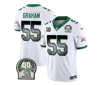 Brandon Graham Philadelphia Eagles white Vapor jersey