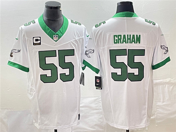 Brandon Graham Philadelphia Eagles white Vapor jersey
