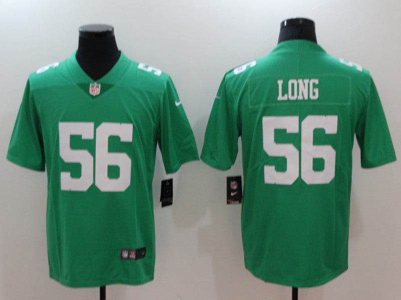 Chris Long Philadelphia Eagles green Vapor jersey