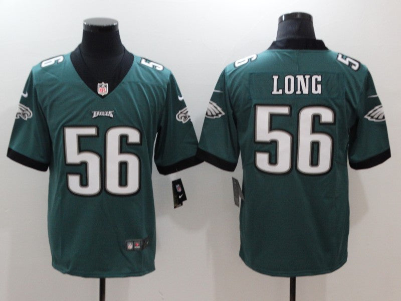 Chris Long Philadelphia Eagles green Vapor jersey