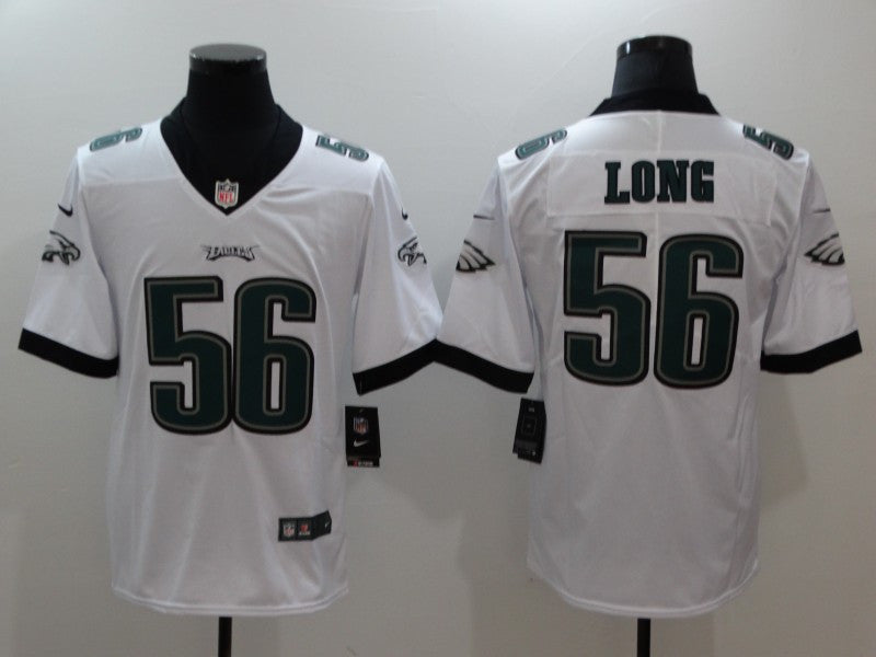 Chris Long Philadelphia Eagles white Vapor jersey