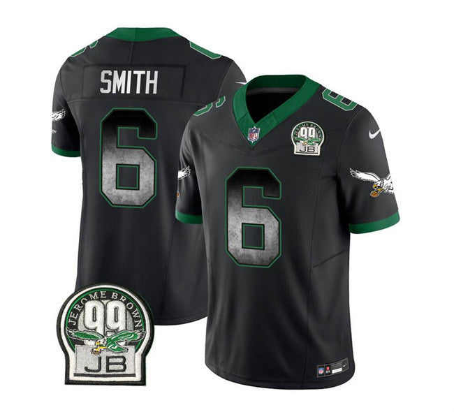 DeVonta Smith Philadelphia Eagles black Vapor jersey