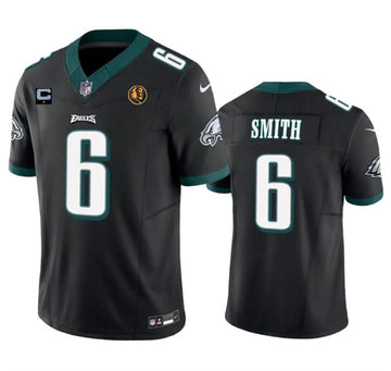 DeVonta Smith Philadelphia Eagles black Vapor jersey