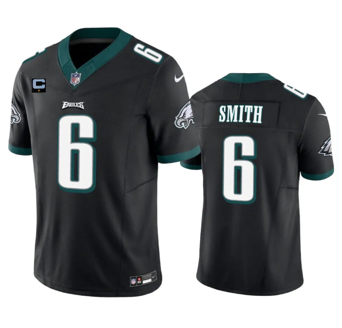 DeVonta Smith Philadelphia Eagles black Vapor jersey