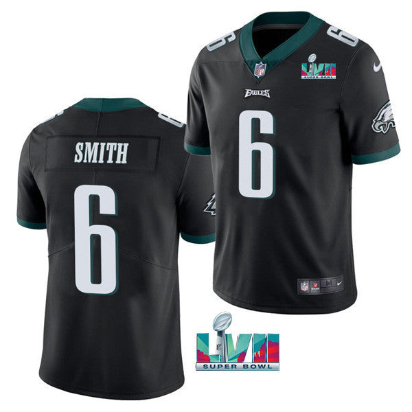 DeVonta Smith Philadelphia Eagles black Vapor jersey