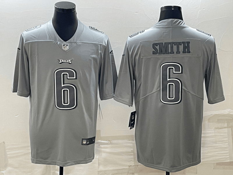 DeVonta Smith Philadelphia Eagles gray Fashion jersey
