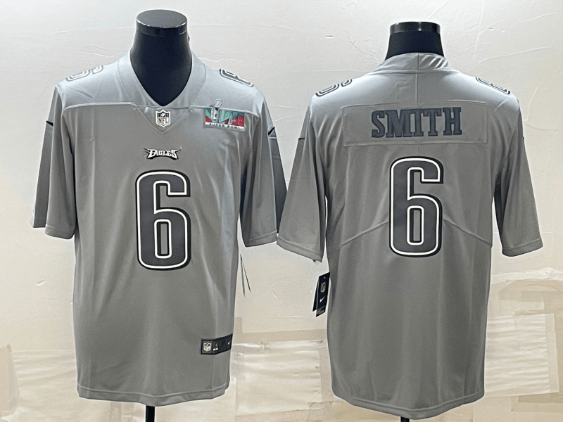 DeVonta Smith Philadelphia Eagles gray Fashion jersey