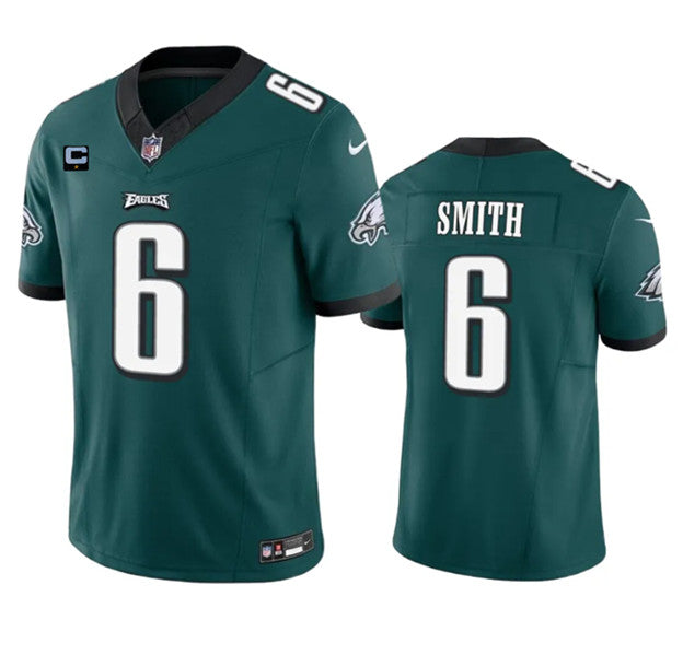 DeVonta Smith Philadelphia Eagles green Vapor jersey