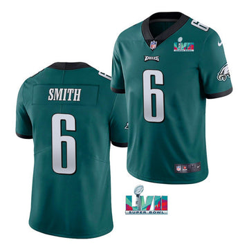 DeVonta Smith Philadelphia Eagles green Vapor jersey