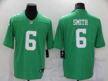 DeVonta Smith Philadelphia Eagles green Vapor jersey