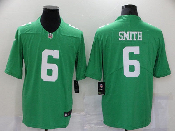 DeVonta Smith Philadelphia Eagles green Vapor jersey