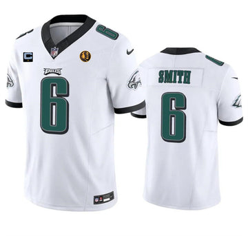 DeVonta Smith Philadelphia Eagles white Vapor jersey