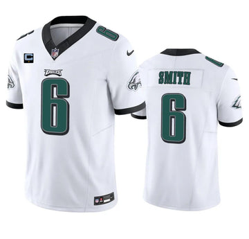 DeVonta Smith Philadelphia Eagles white Vapor jersey