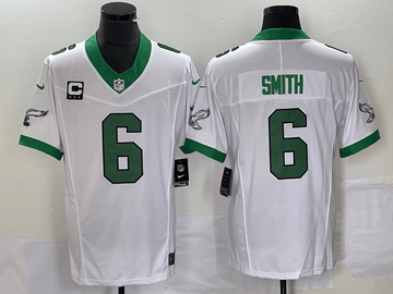 DeVonta Smith Philadelphia Eagles white Vapor jersey