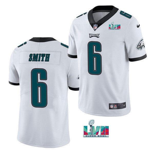 DeVonta Smith Philadelphia Eagles white Vapor jersey