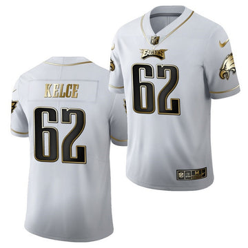 Jason Kelce Philadelphia Eagles white Limited jersey