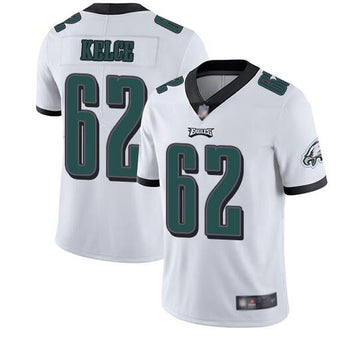 Jason Kelce Philadelphia Eagles white Vapor jersey