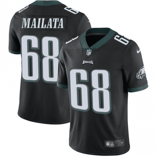 Jordan Mailata Philadelphia Eagles black Vapor jersey