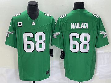 Jordan Mailata Philadelphia Eagles green Vapor jersey