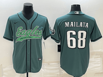 Jordan Mailata Philadelphia Eagles green jersey