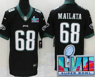 Jordan Mailata Philadelphia Eagles black Vapor jersey