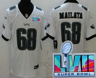 Jordan Mailata Philadelphia Eagles white Vapor jersey
