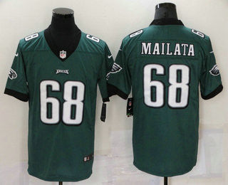 Jordan Mailata Philadelphia Eagles green Vapor jersey