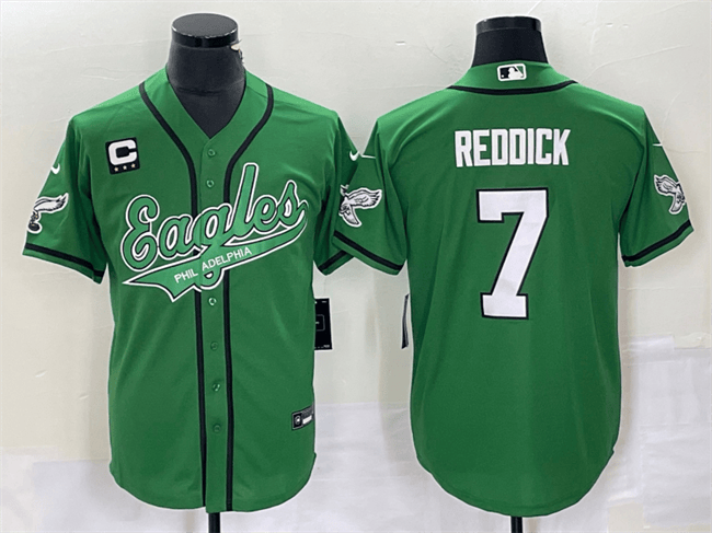 Haason Reddick Philadelphia Eagles green jersey