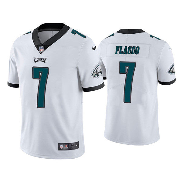 Joe Flacco Philadelphia Eagles white Vapor jersey