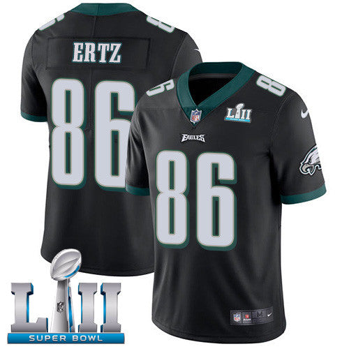 Zach Ertz Philadelphia Eagles black Game jersey