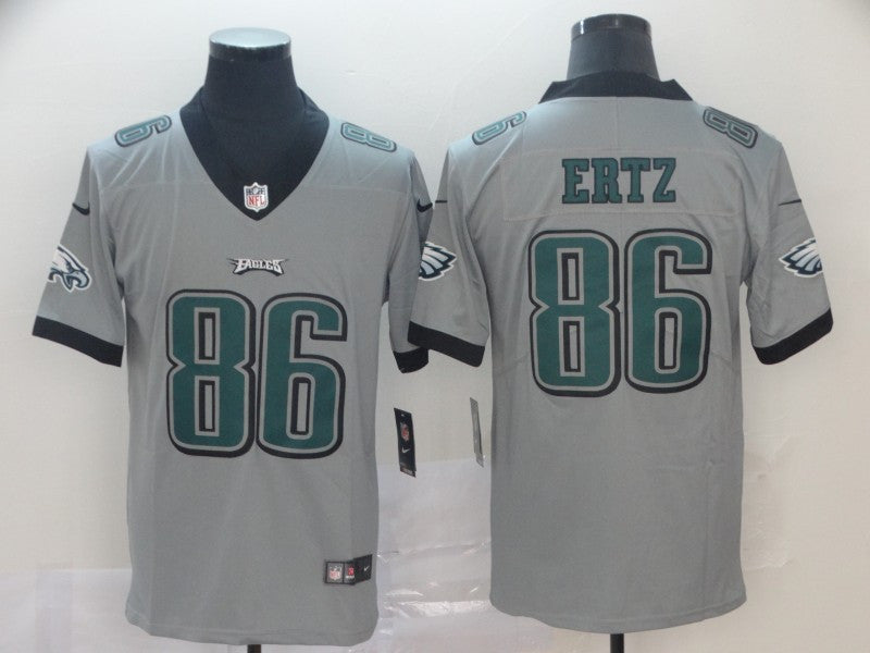 Zach Ertz Philadelphia Eagles silver Inverted Legend jersey