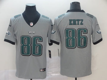 Zach Ertz Philadelphia Eagles silver Inverted Legend jersey
