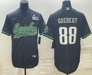 Dallas Goedert Philadelphia Eagles black jersey