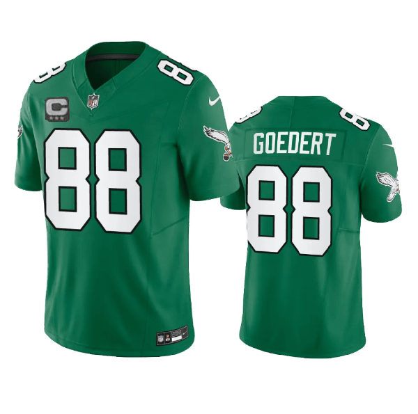 Dallas Goedert Philadelphia Eagles green Vapor jersey
