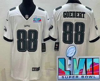 Dallas Goedert Philadelphia Eagles white Vapor jersey