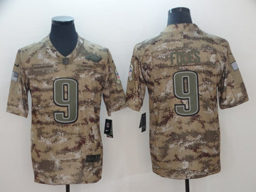 Nick Foles Philadelphia Eagles camo Salute To Service jersey
