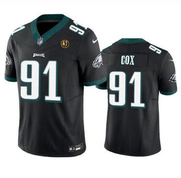 Fletcher Cox Philadelphia Eagles black Vapor jersey