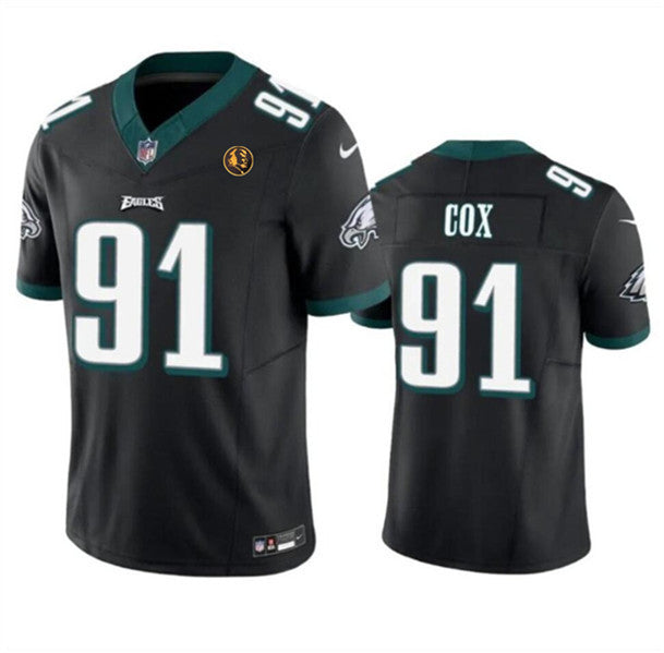 Fletcher Cox Philadelphia Eagles black Vapor jersey