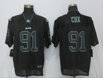 Fletcher Cox Philadelphia Eagles black Elite jersey