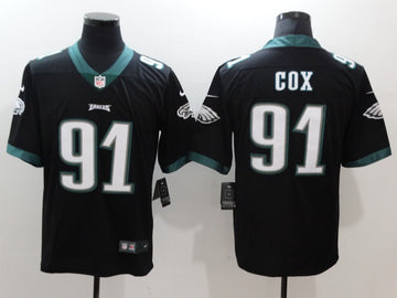 Fletcher Cox Philadelphia Eagles black Vapor jersey