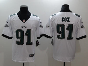 Fletcher Cox Philadelphia Eagles white Vapor jersey