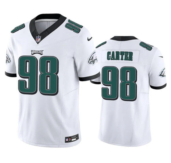 Jalen Carter Philadelphia Eagles white Untouchable jersey