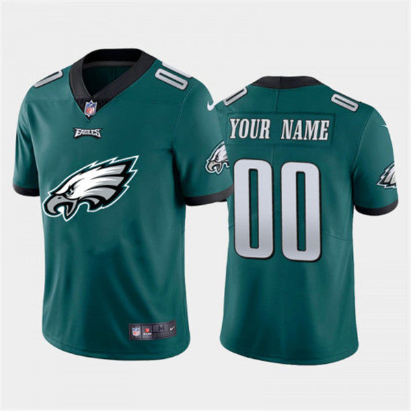 Custom Philadelphia Eagles green Limited jersey