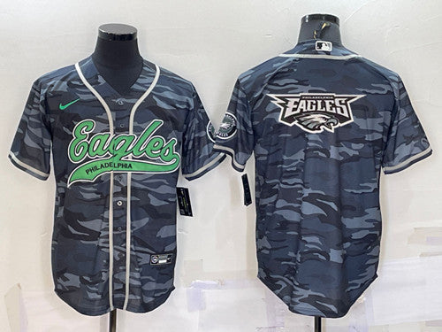 Blank Gray Philadelphia Eagles camo Camo jersey