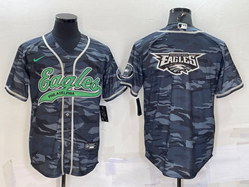 Blank Gray Philadelphia Eagles camo Camo jersey